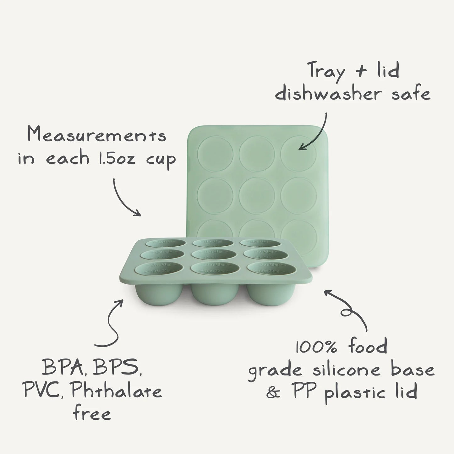 baby food freezer tray