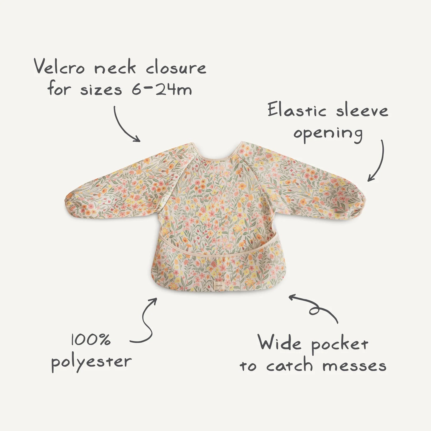 long sleeve bib