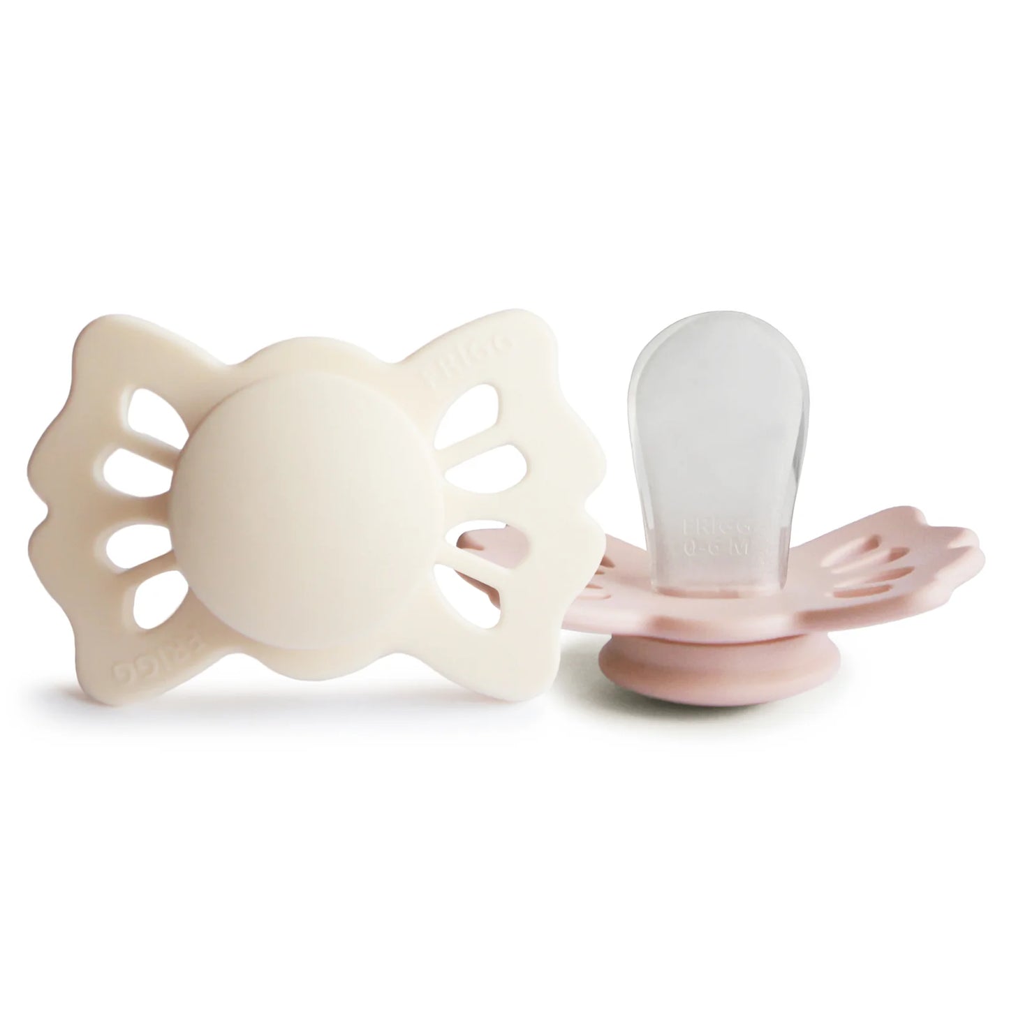 FRIGG lucky symmetrical silicone pacifier |2-pack| 0-6 months