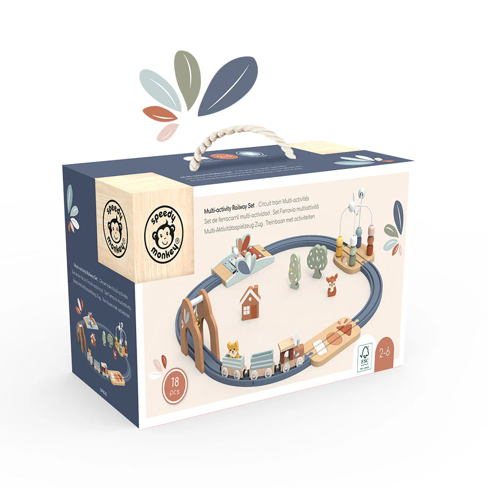 multi-activity railway set