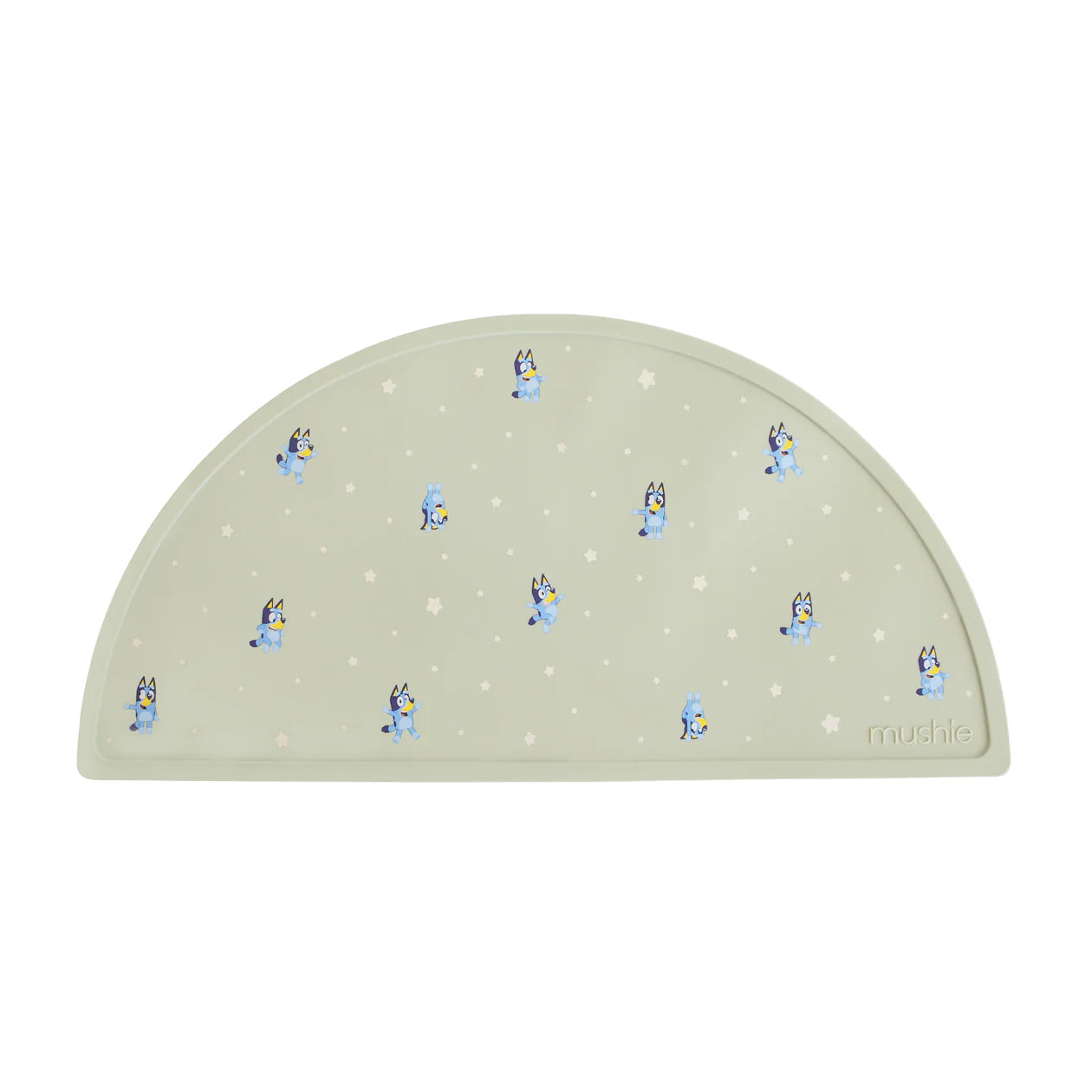 bluey x mushie silicone placemat
