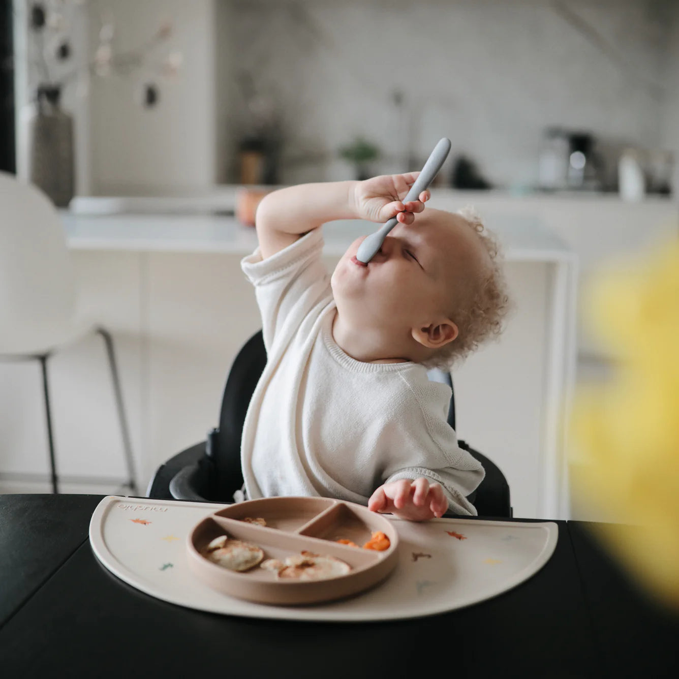 silicone feeding spoons (2 pack)