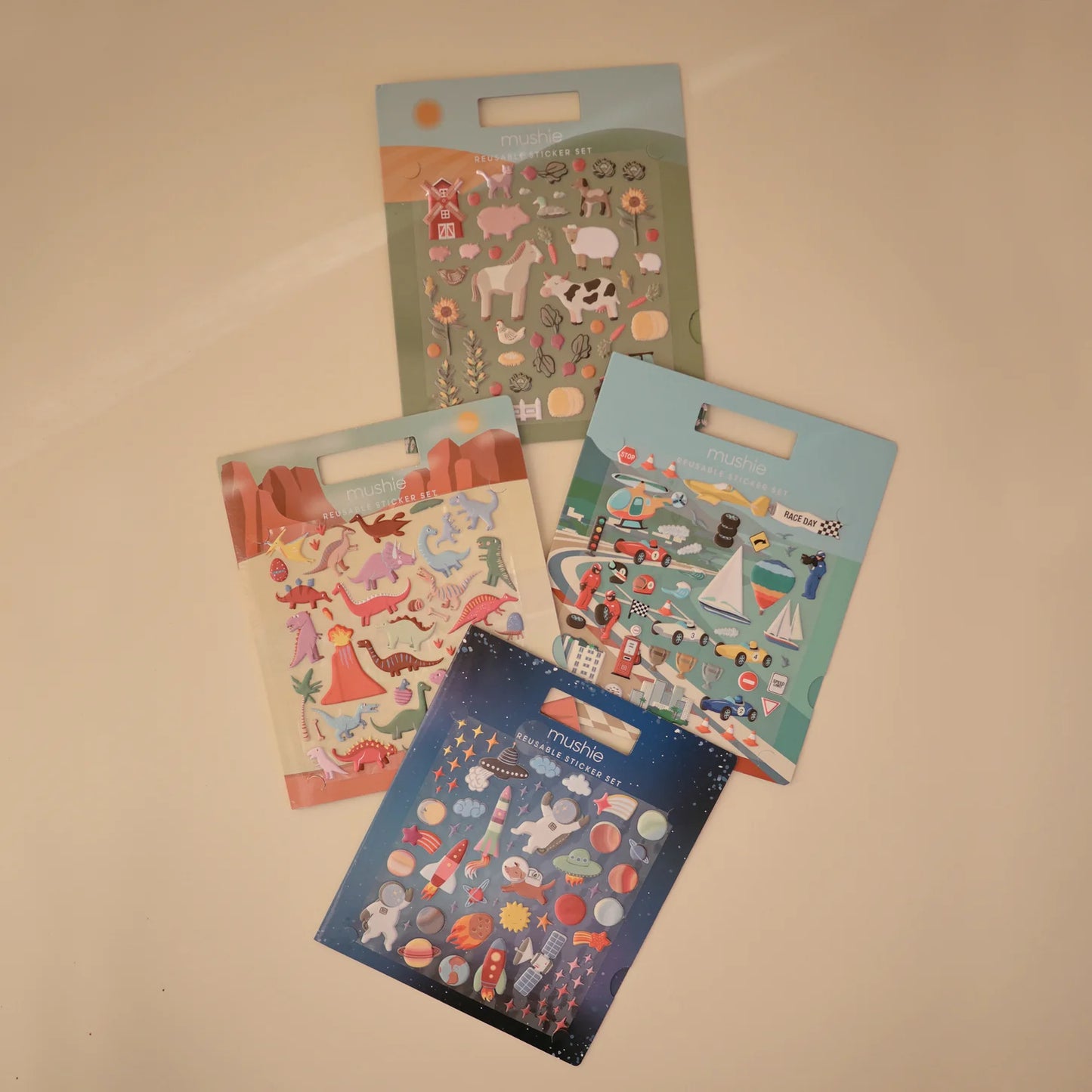 reusable sticker set