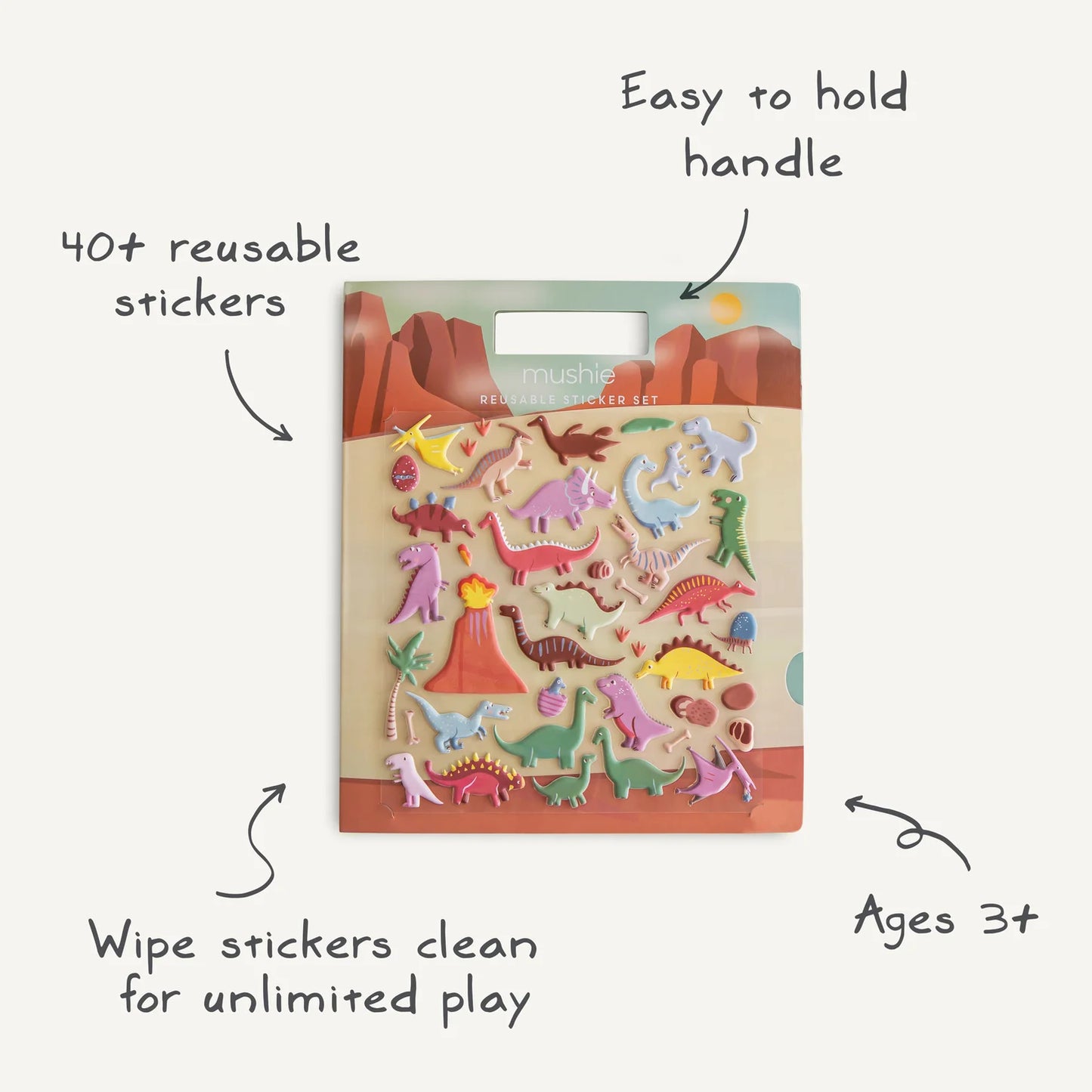 reusable sticker set