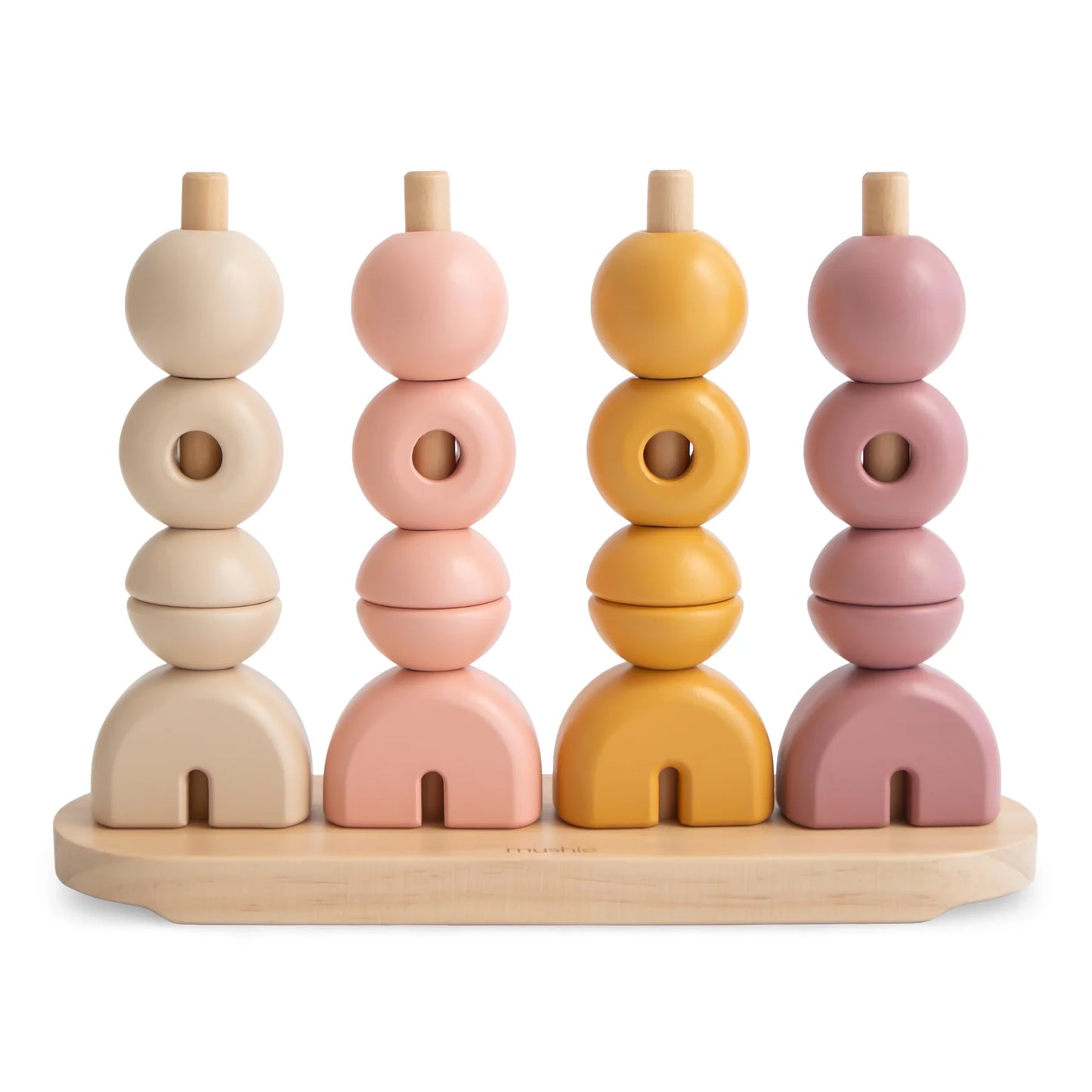wooden multi shape stacker