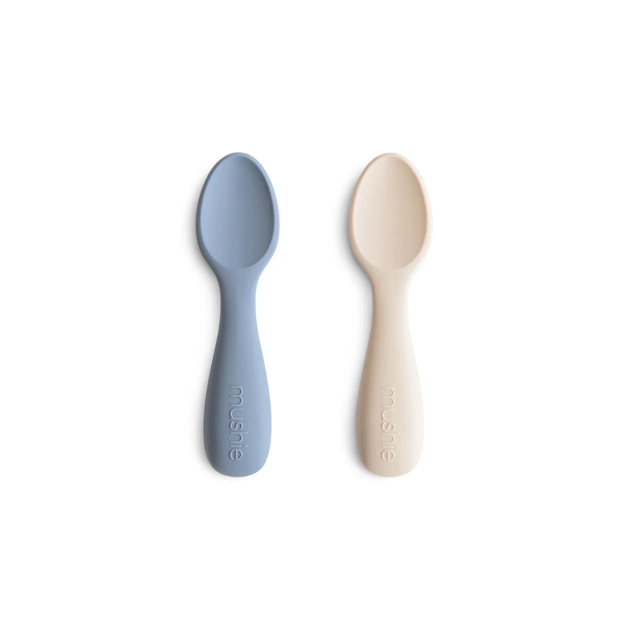silicone toddler starter spoons 2-pack