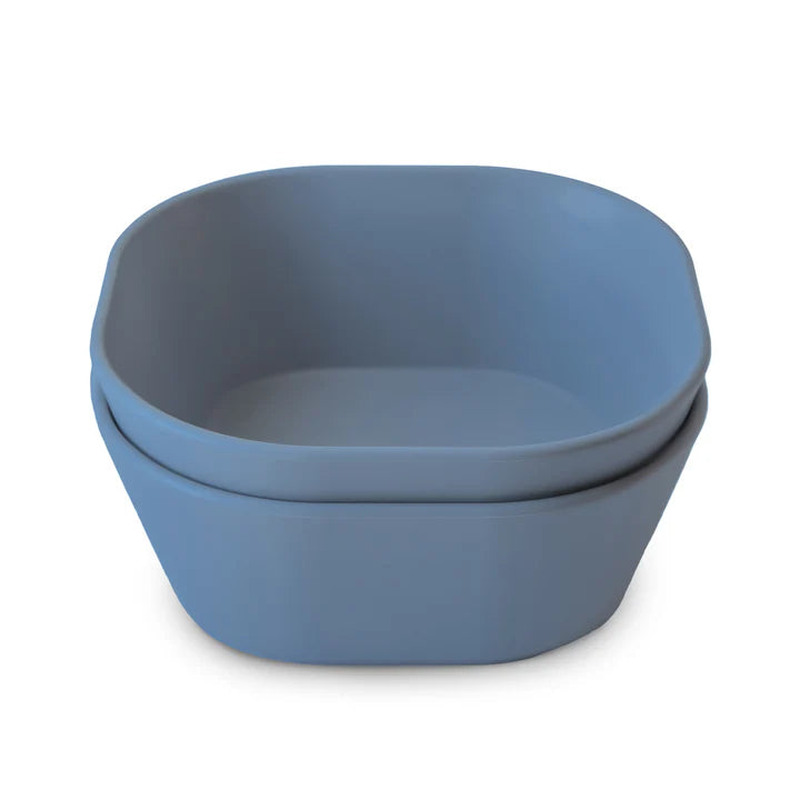 square dinnerware bowl, set of 2