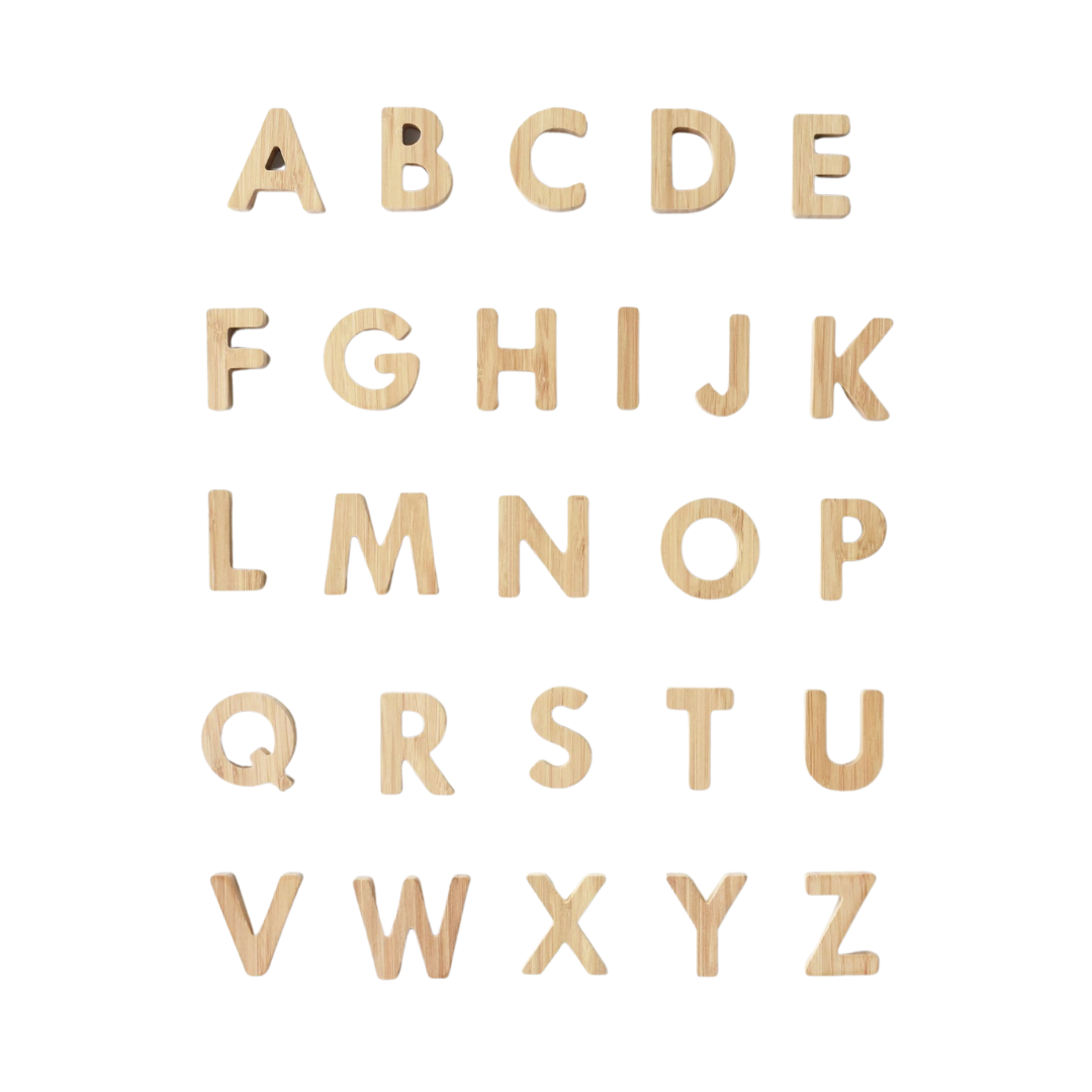 bamboo alphabet