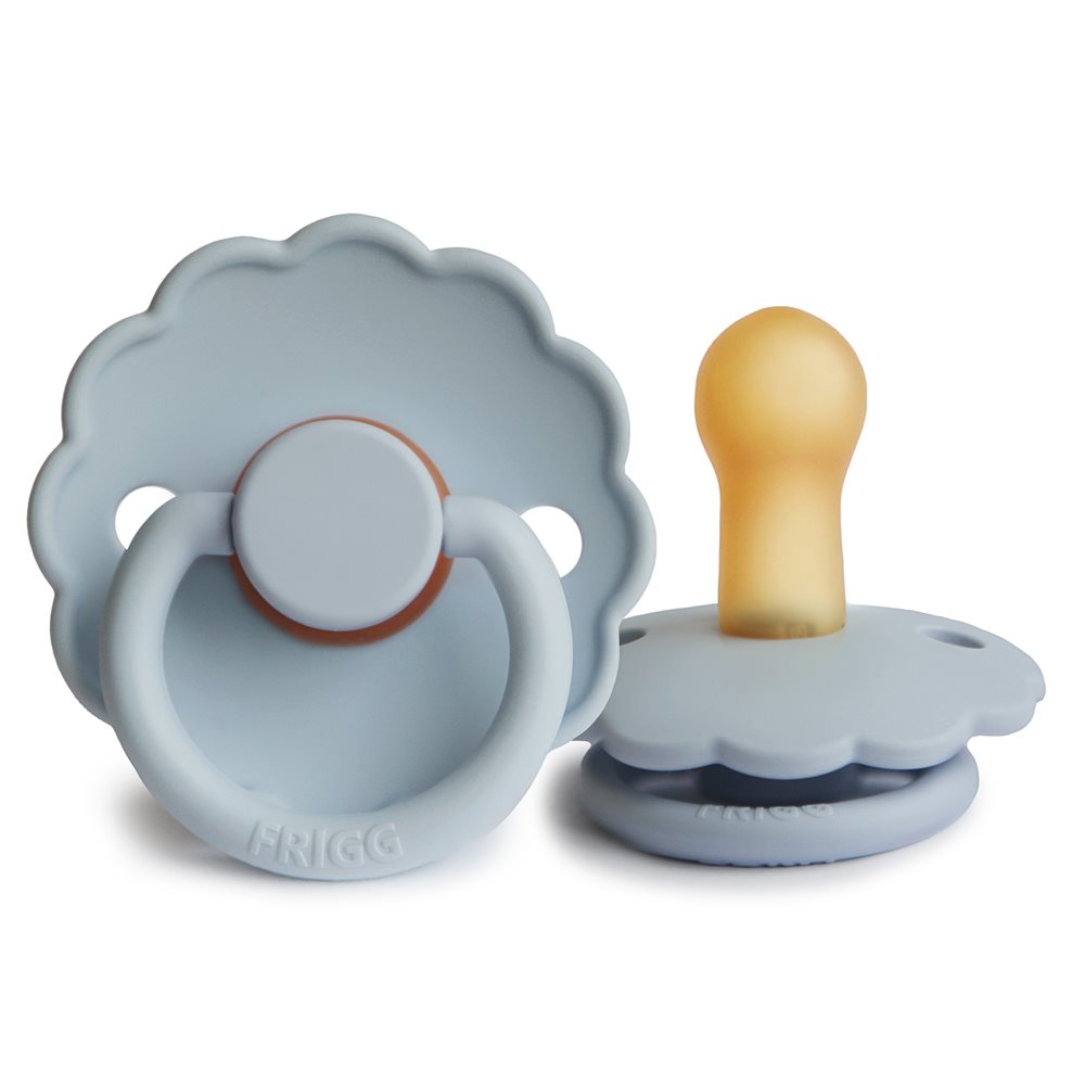 FRIGG natural rubber daisy pacifier