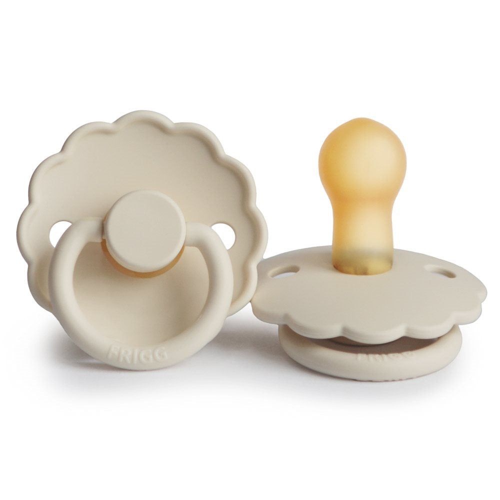 FRIGG natural rubber daisy pacifier