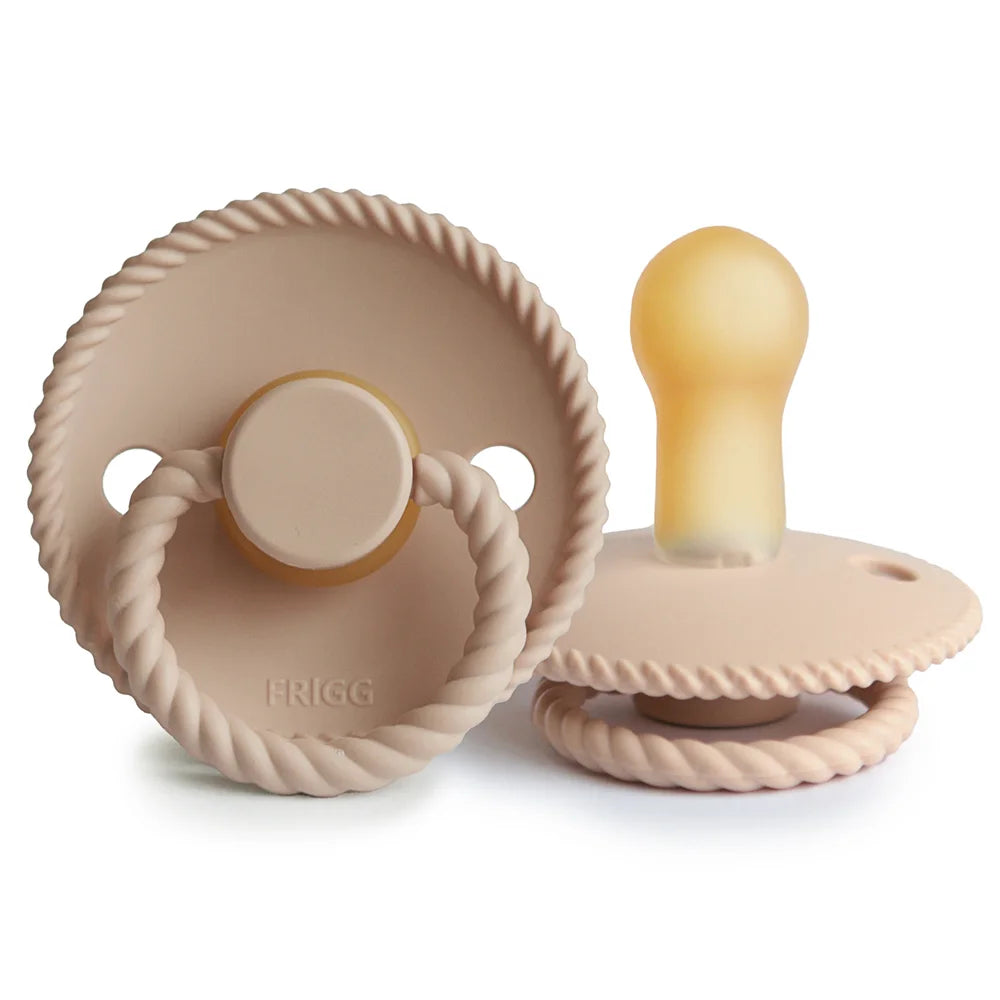 FRIGG natural rubber rope pacifier