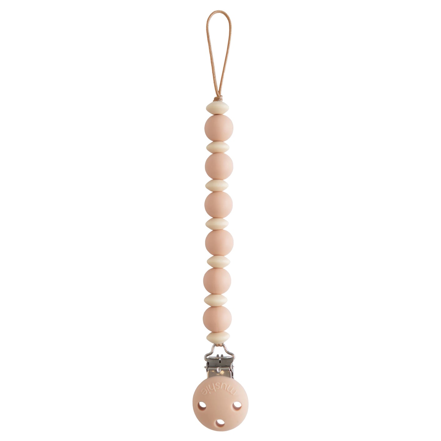 silicone pacifier clip | luna