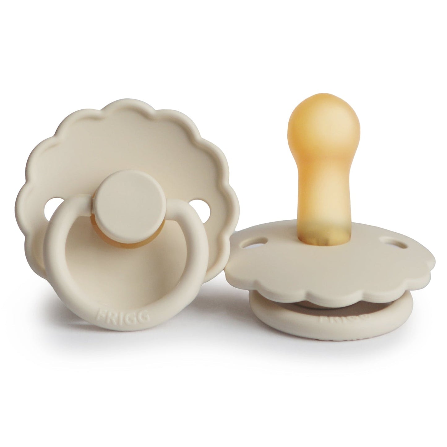 FRIGG natural rubber daisy pacifier