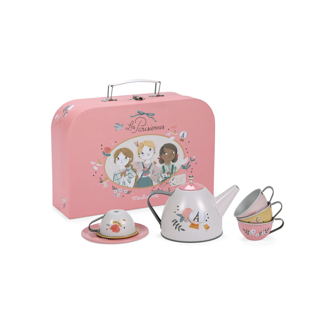 tea party metal set - the parisiennes