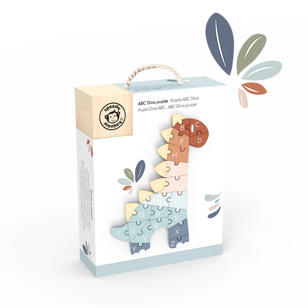 abc dino puzzle