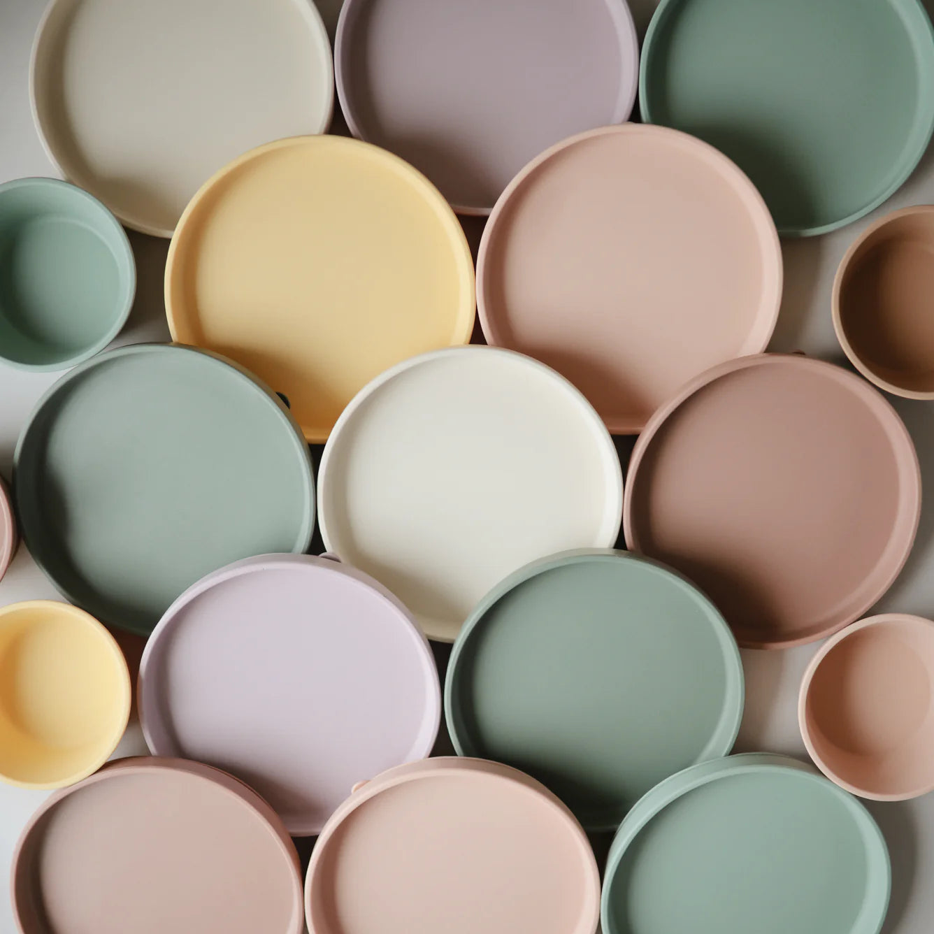 classic silicone suction plate