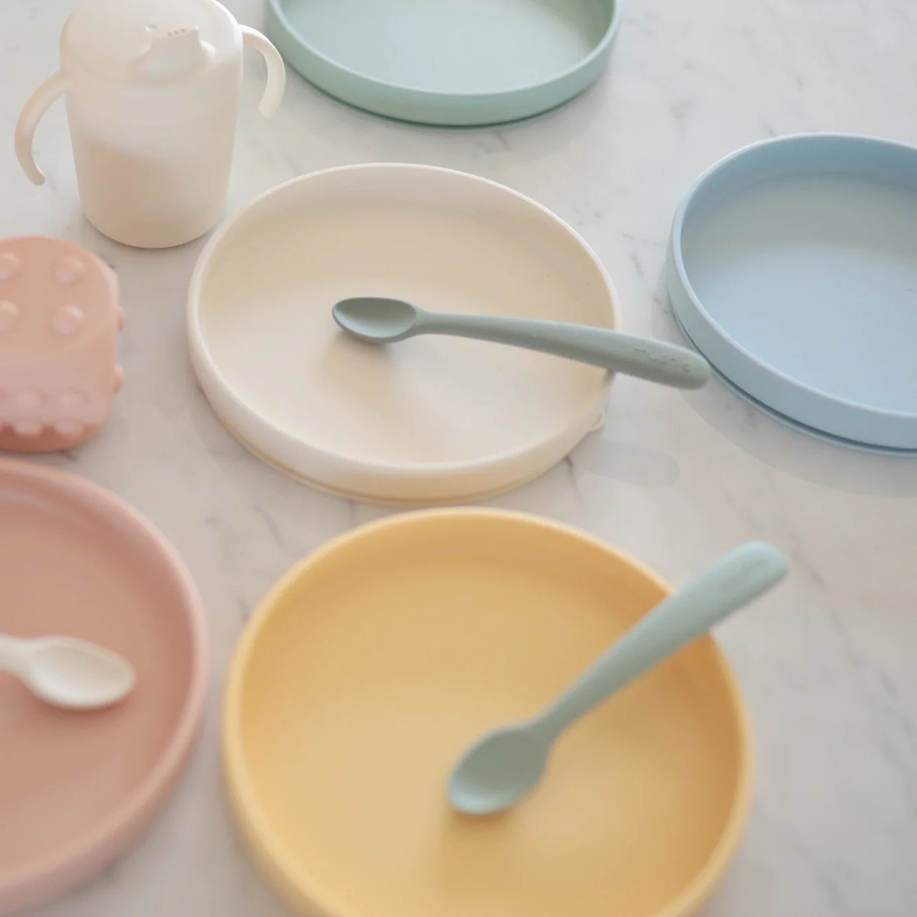 classic silicone suction plate