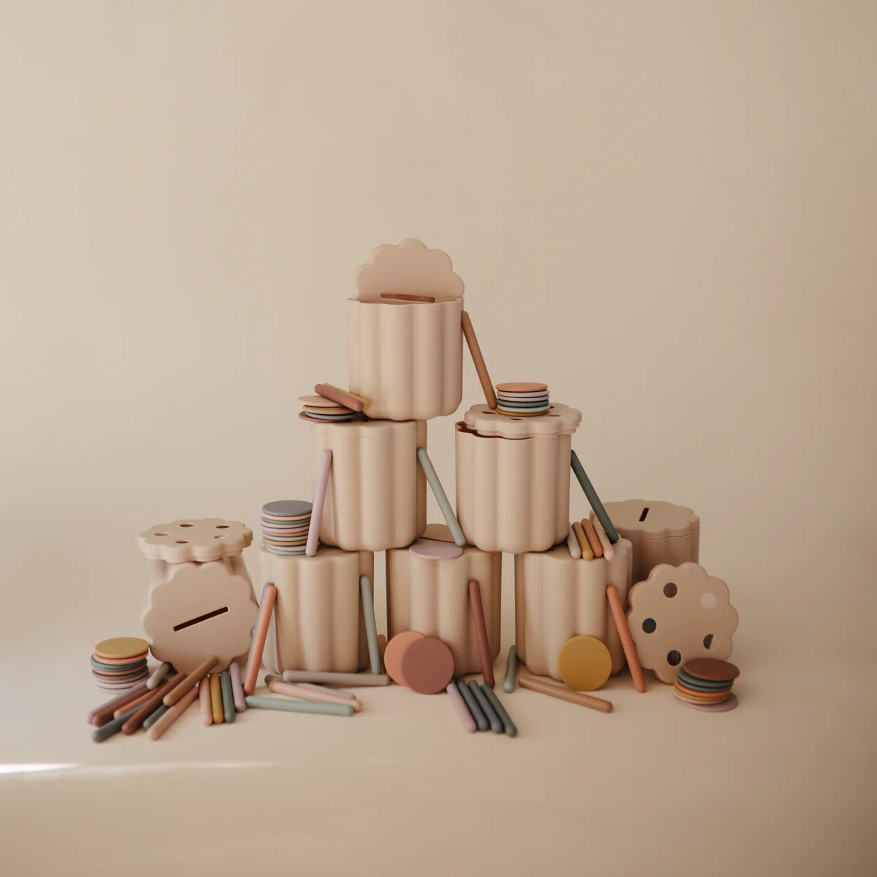 coin & tube sorting set