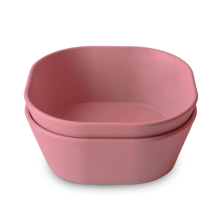 square dinnerware bowl, set of 2