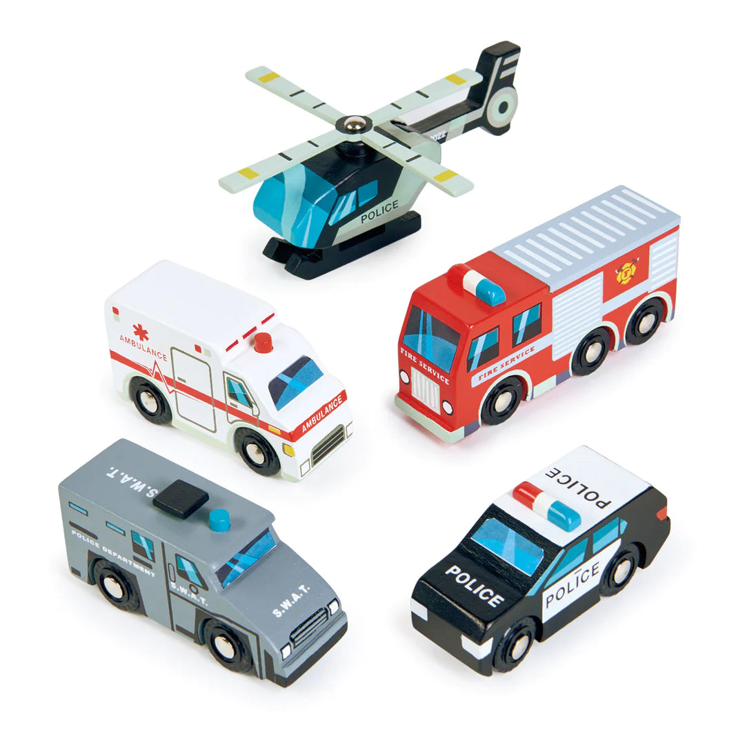 emergency vehicles set