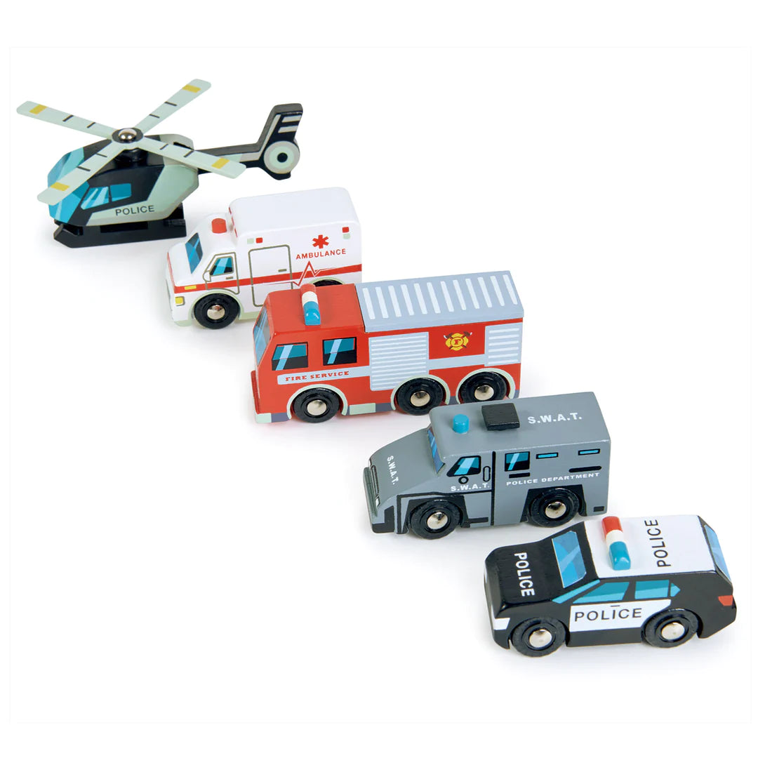 emergency vehicles set