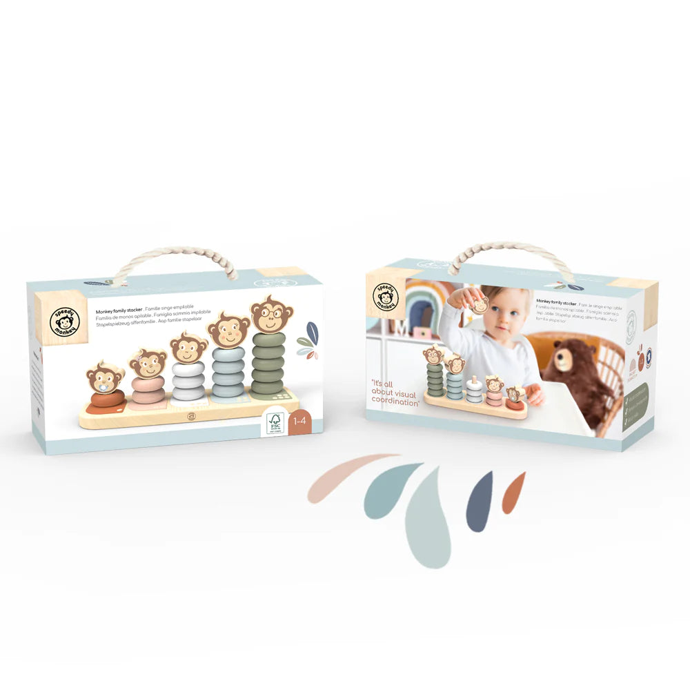 monkey family stacker