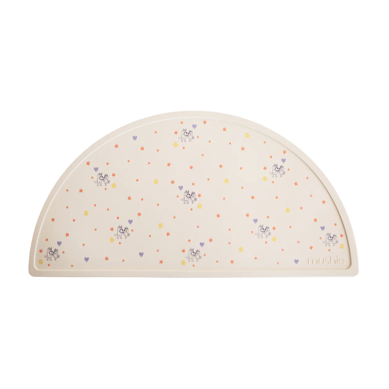bluey x mushie silicone placemat
