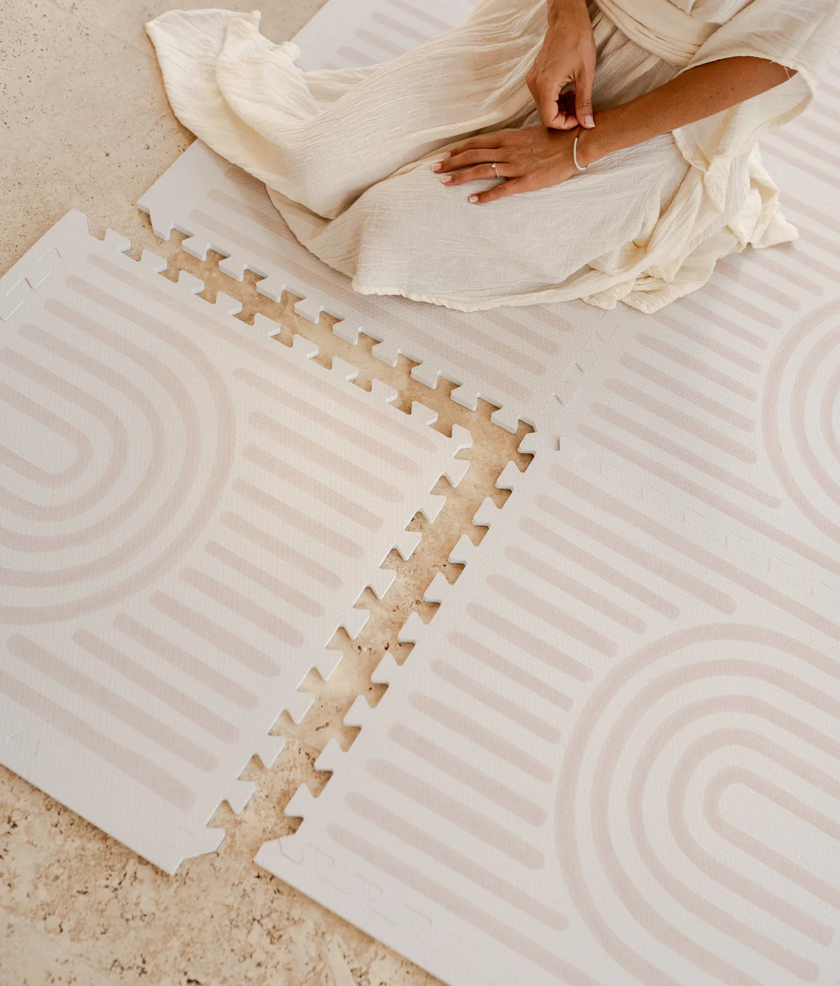 linear foam playmat