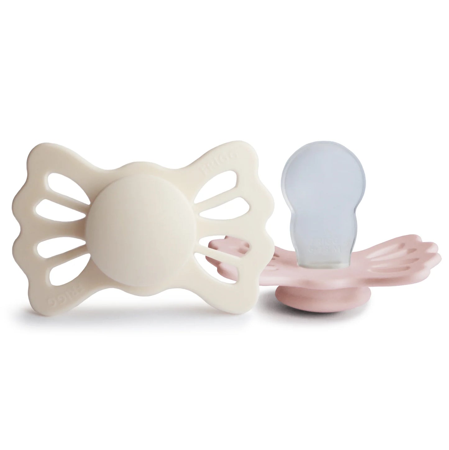 FRIGG lucky symmetrical silicone pacifier |2-pack| 6-18 Months