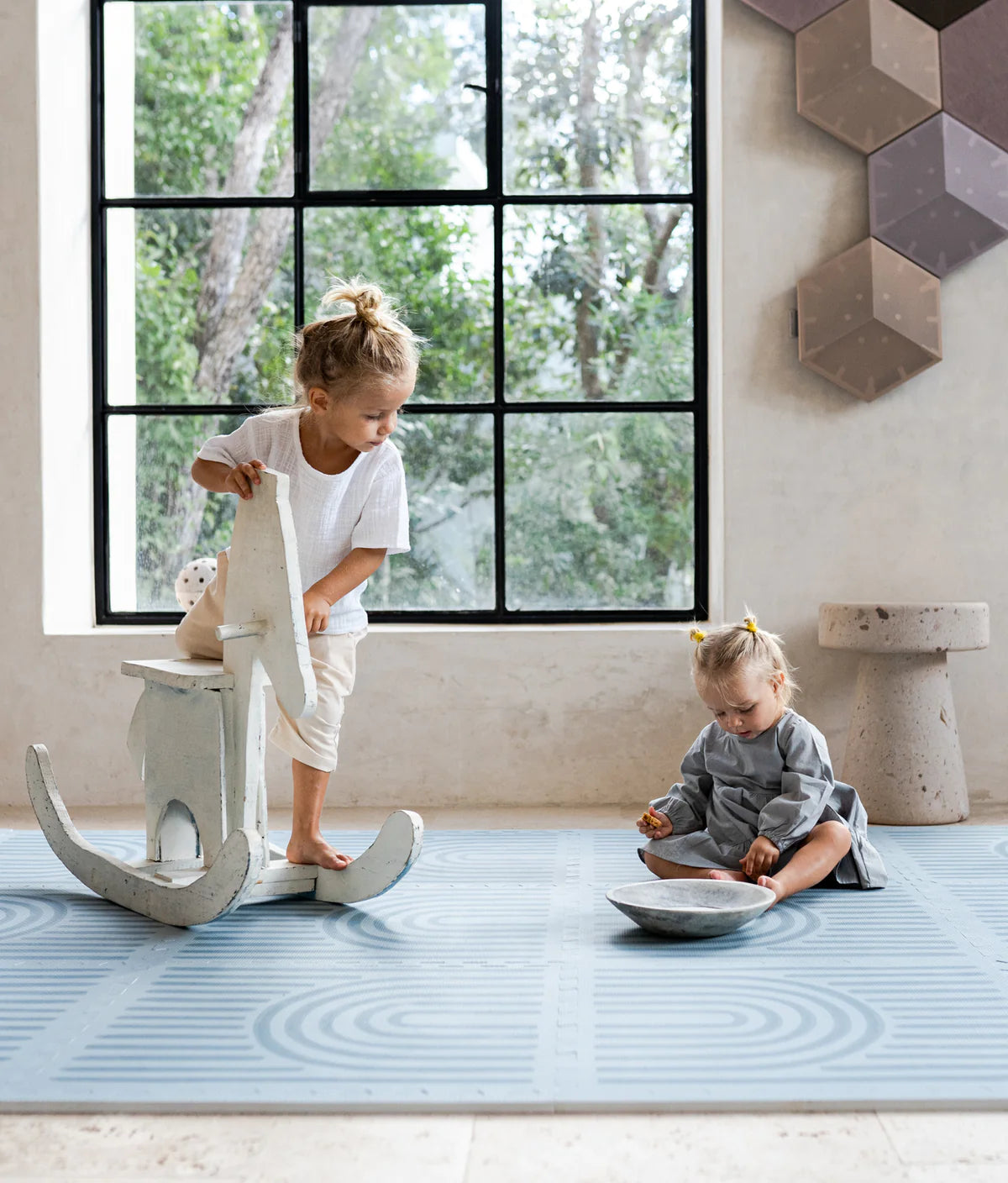 linear foam playmat