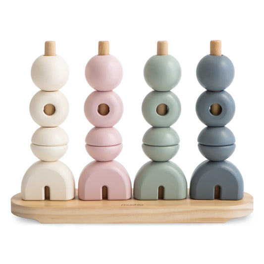 wooden multi shape stacker