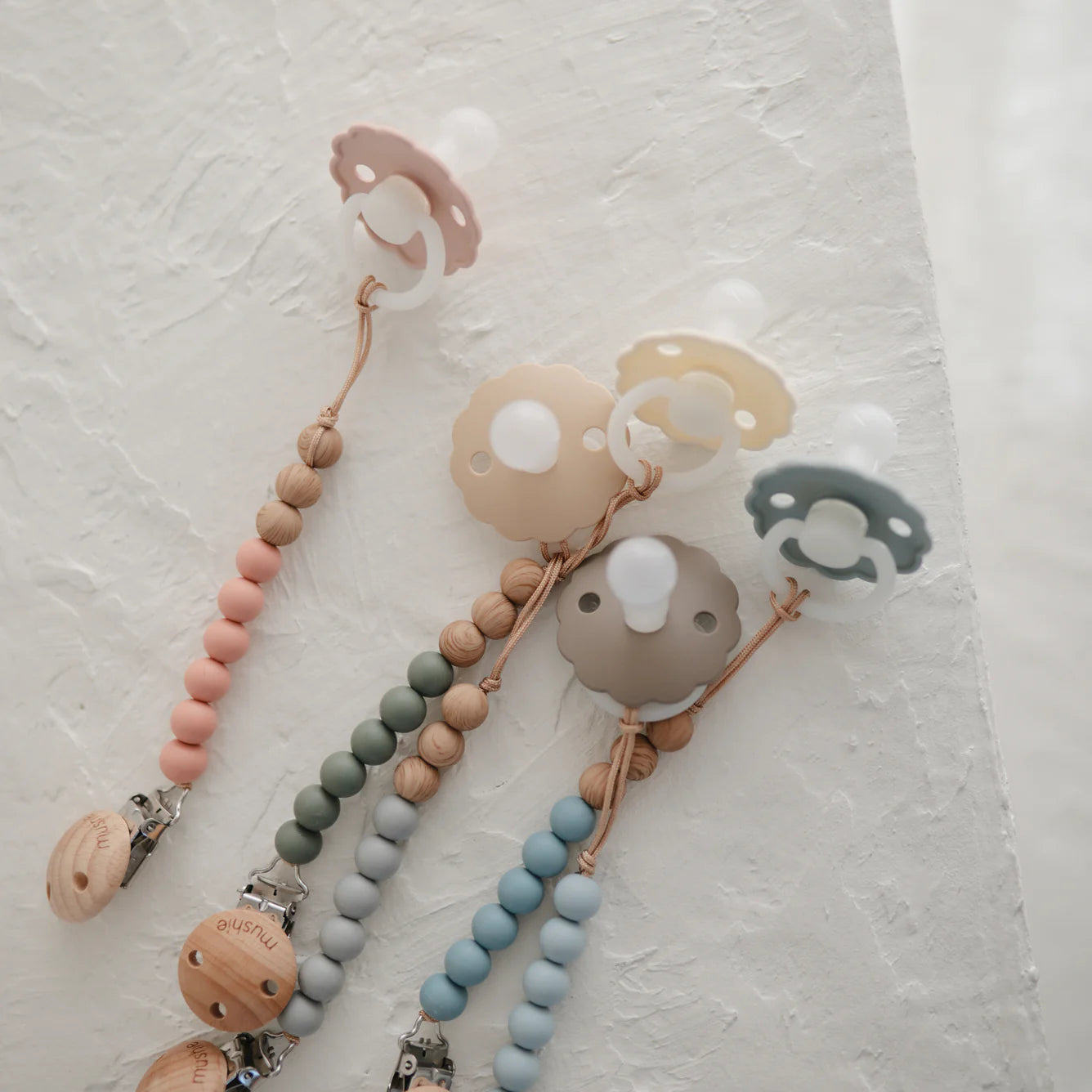 silicone pacifier clip | eva