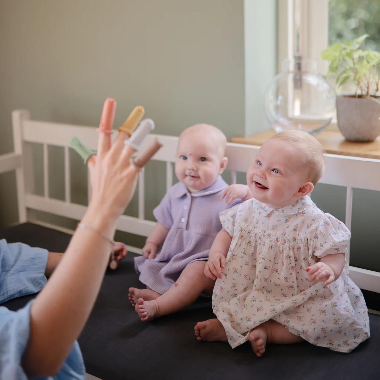 silicone animal finger puppets