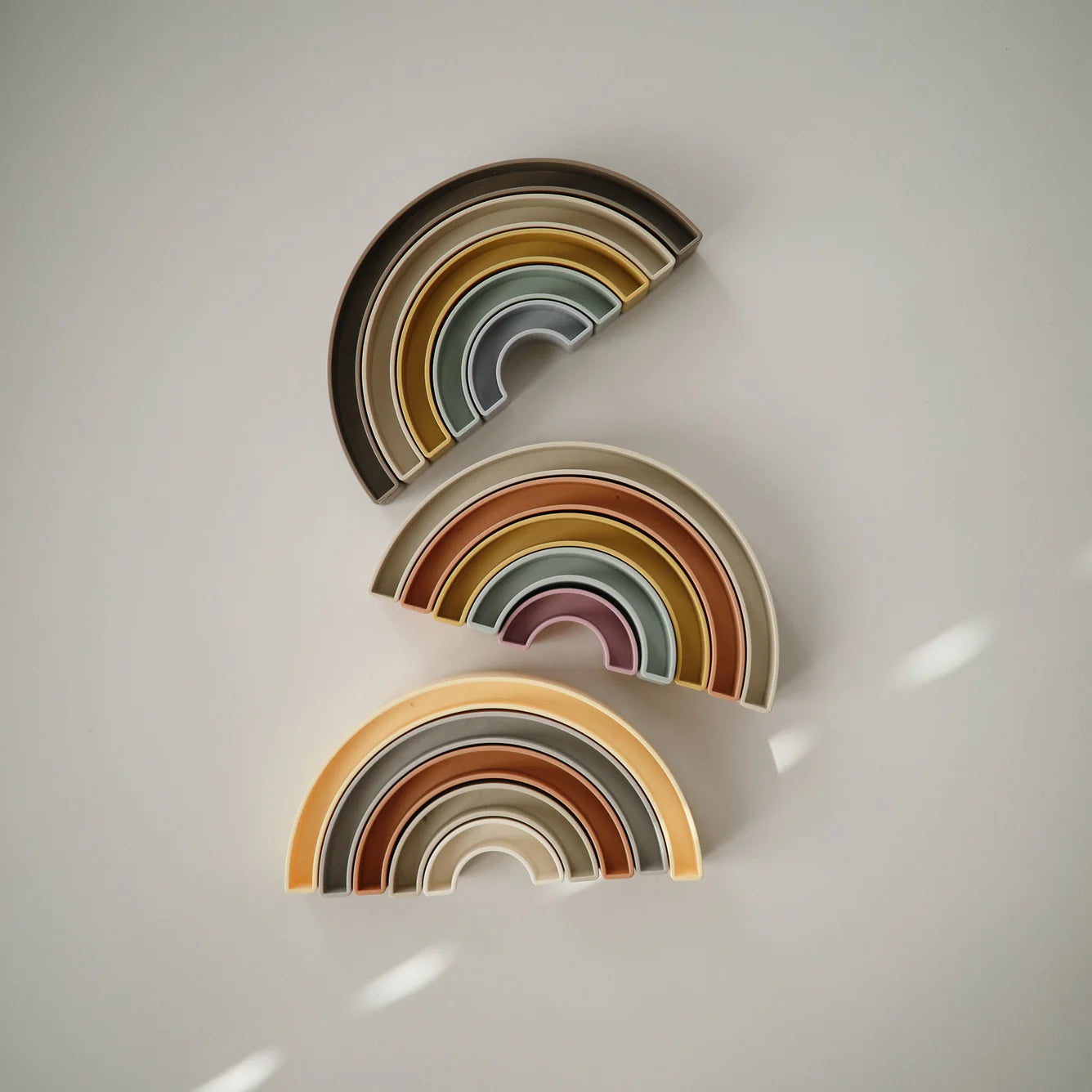 rainbow stacker toy