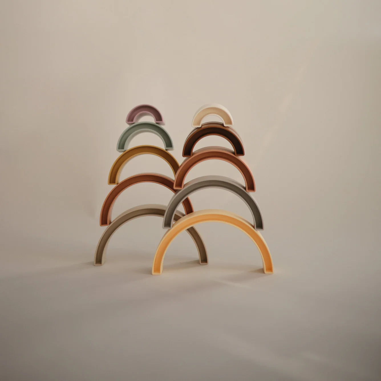 rainbow stacker toy