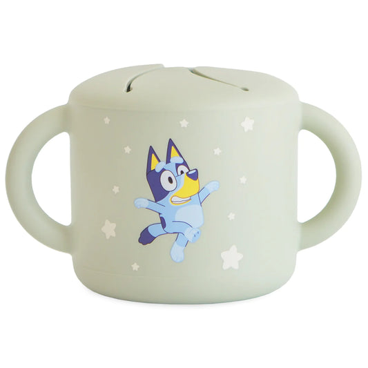 bluey x mushie snack cup