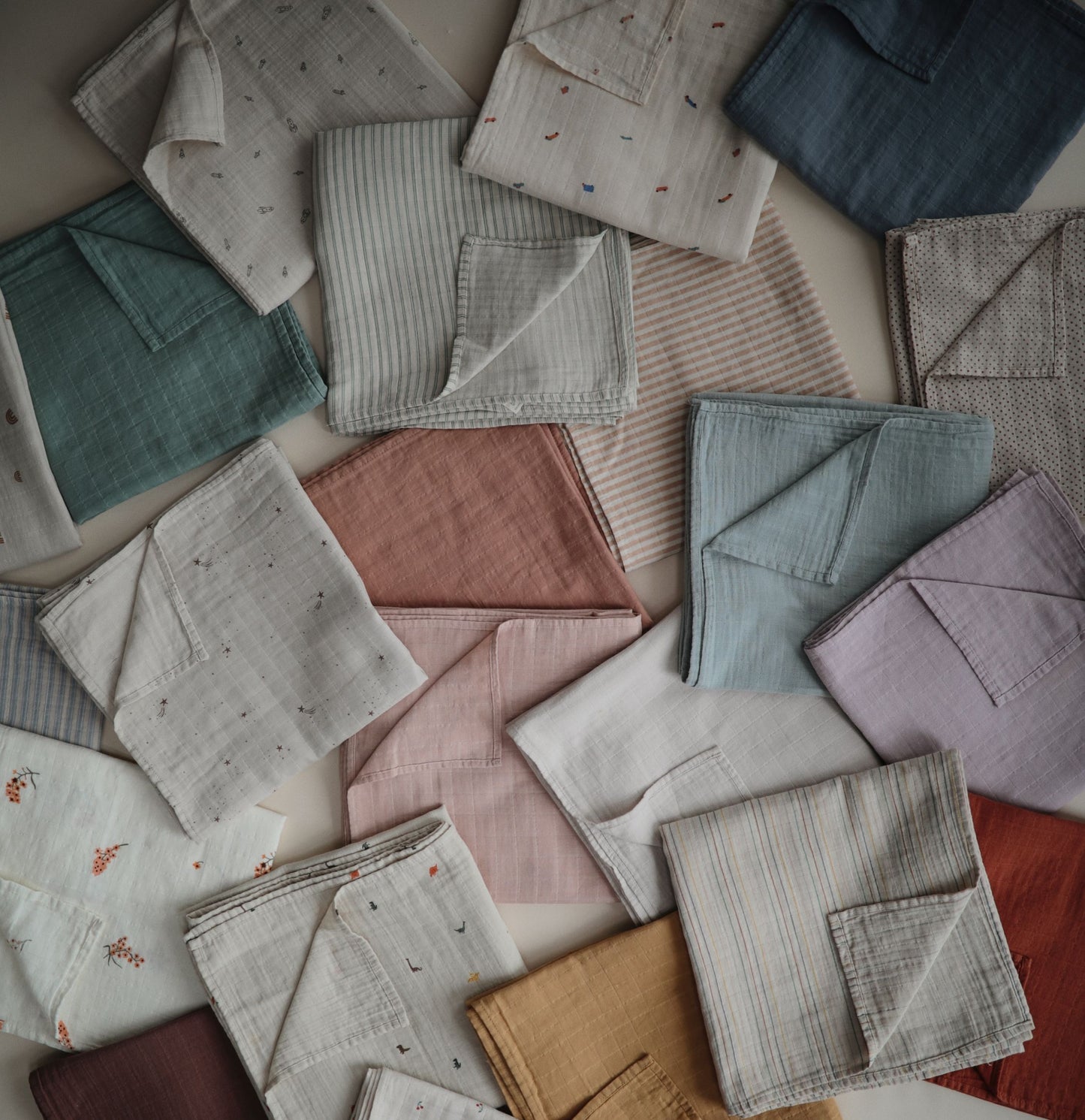 organic cotton muslin swaddle blanket