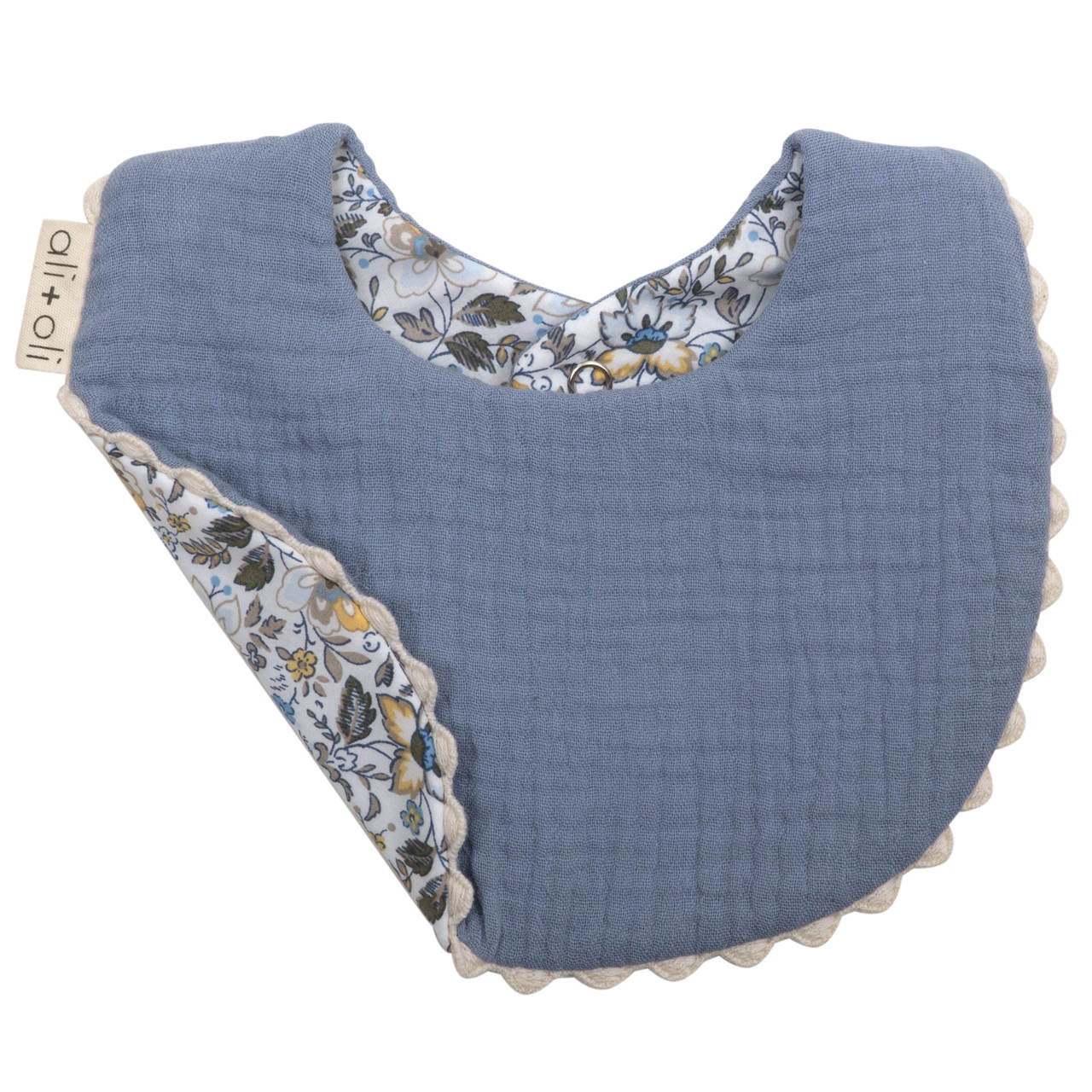 double sided muslin bib