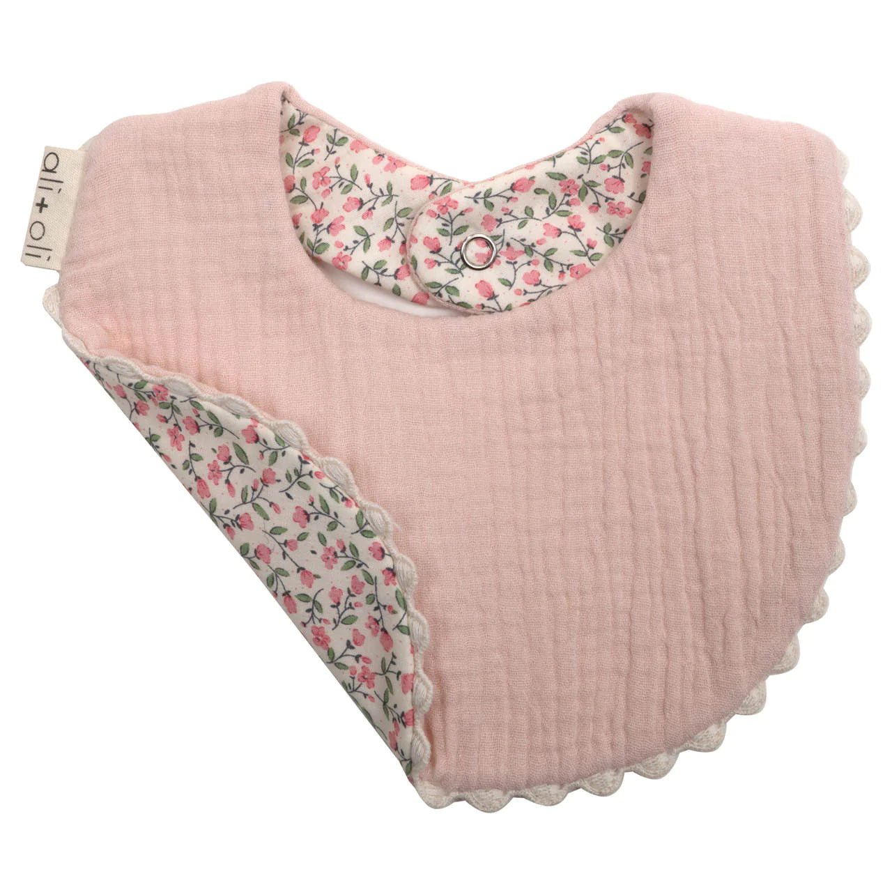 double sided muslin bib