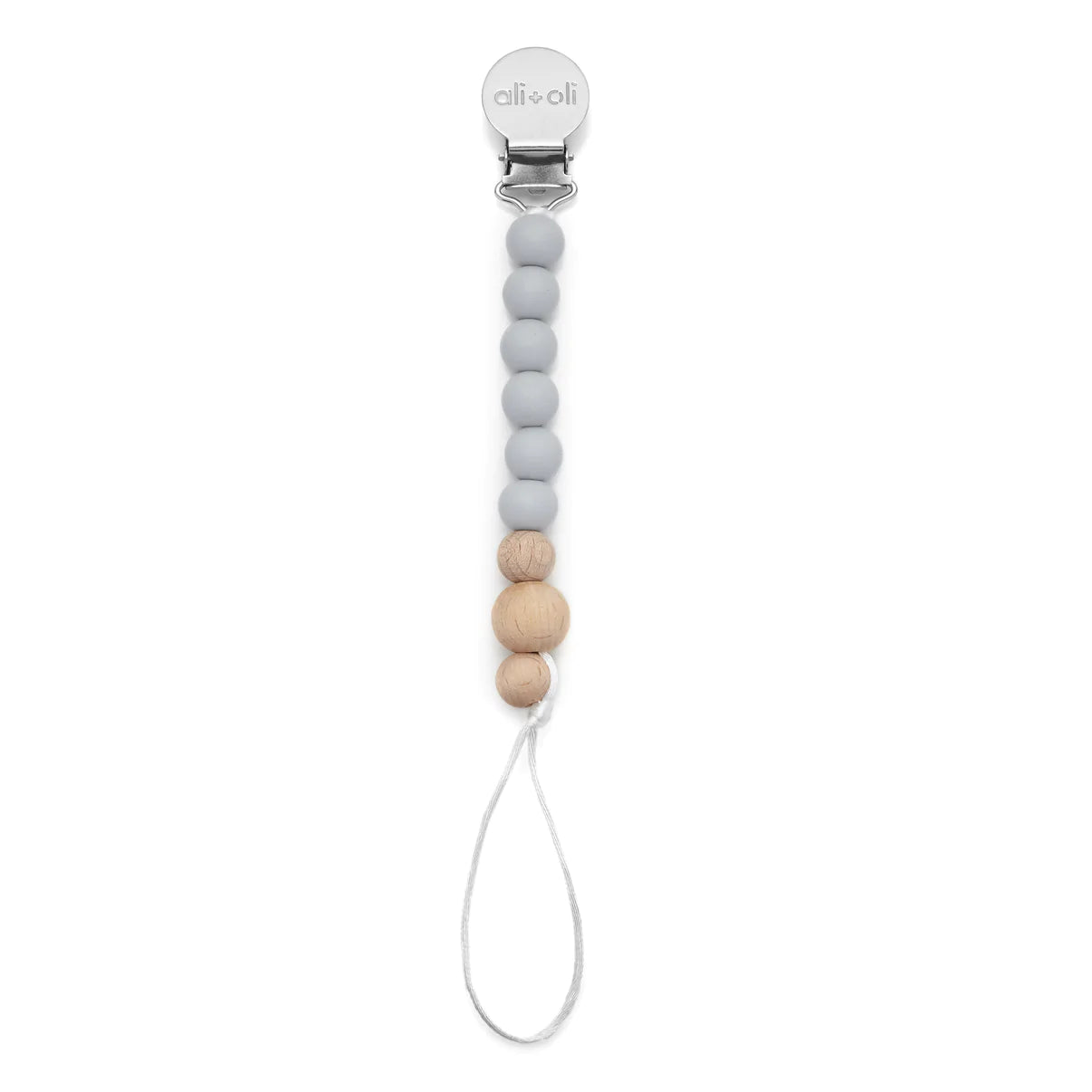 pacifier clip | wood