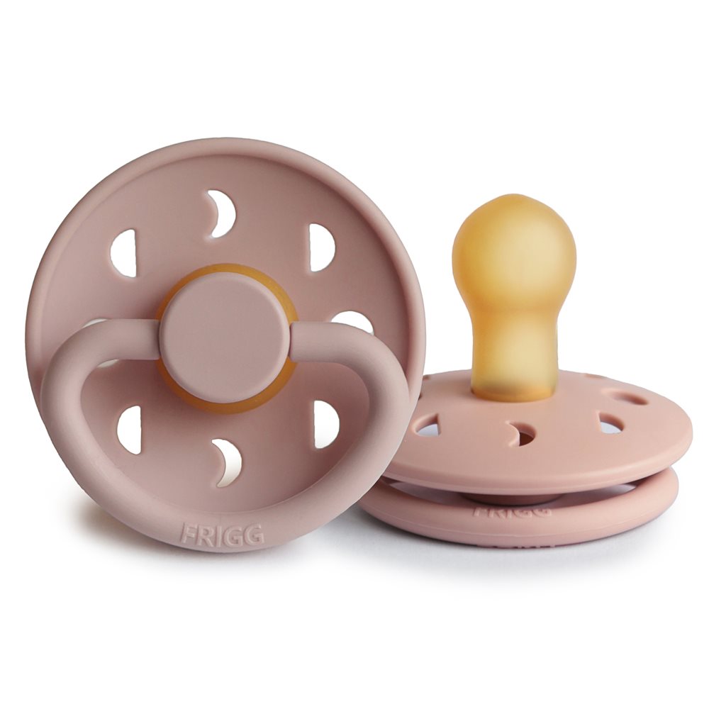 FRIGG natural rubber moon pacifier
