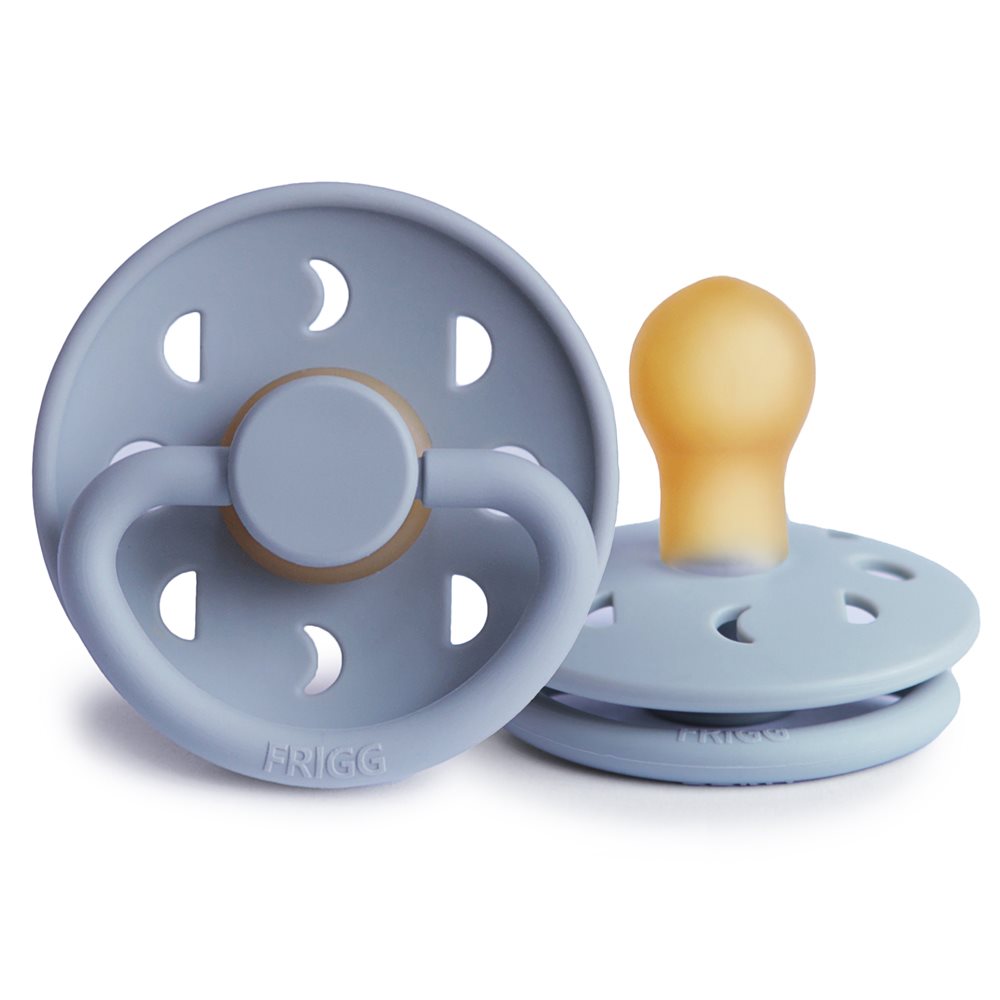 FRIGG natural rubber moon pacifier