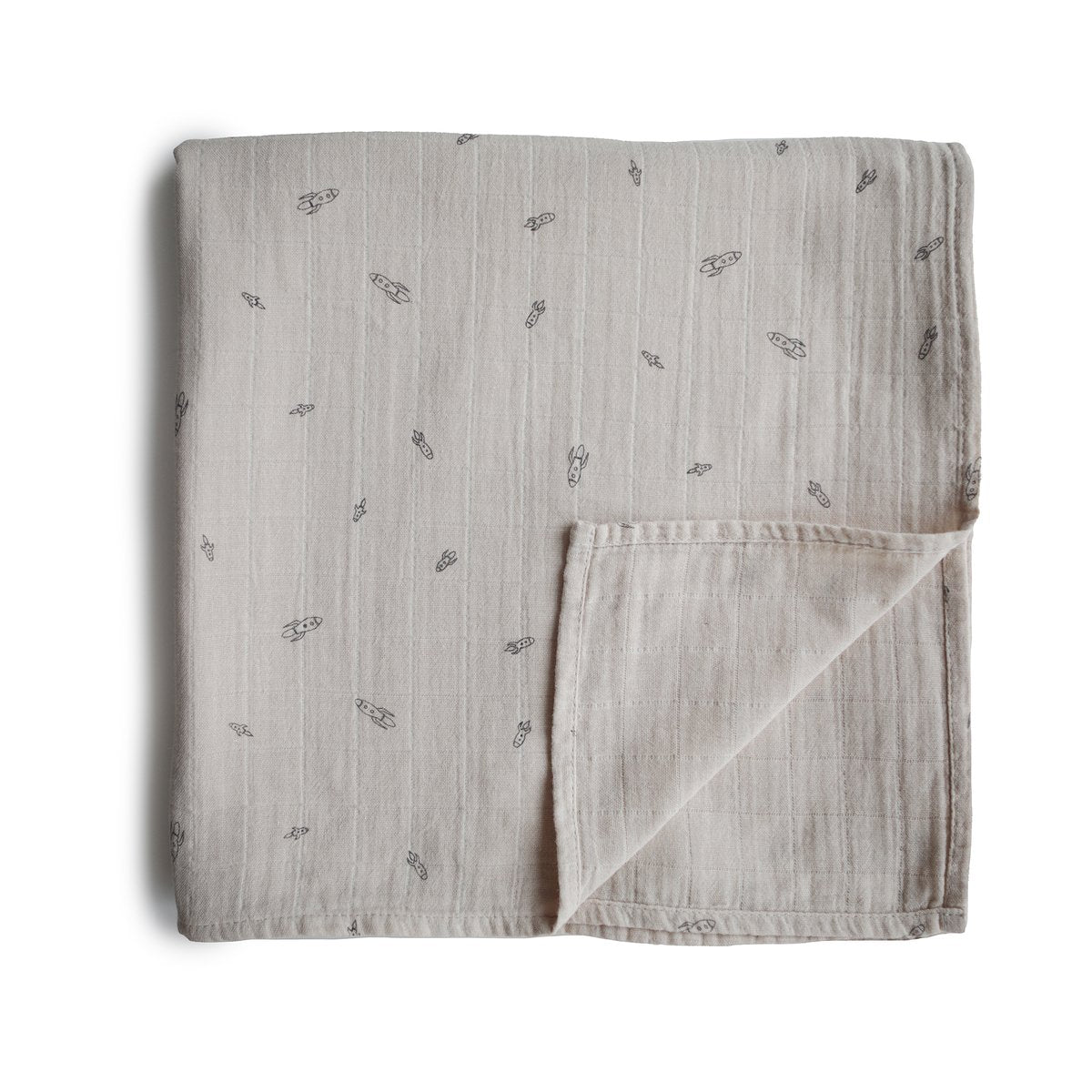 organic cotton muslin swaddle blanket