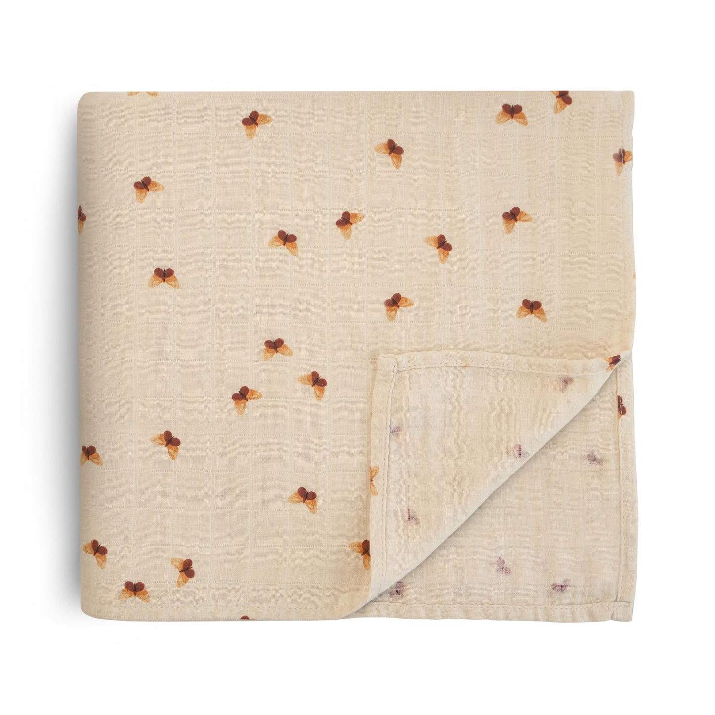 organic cotton muslin swaddle blanket