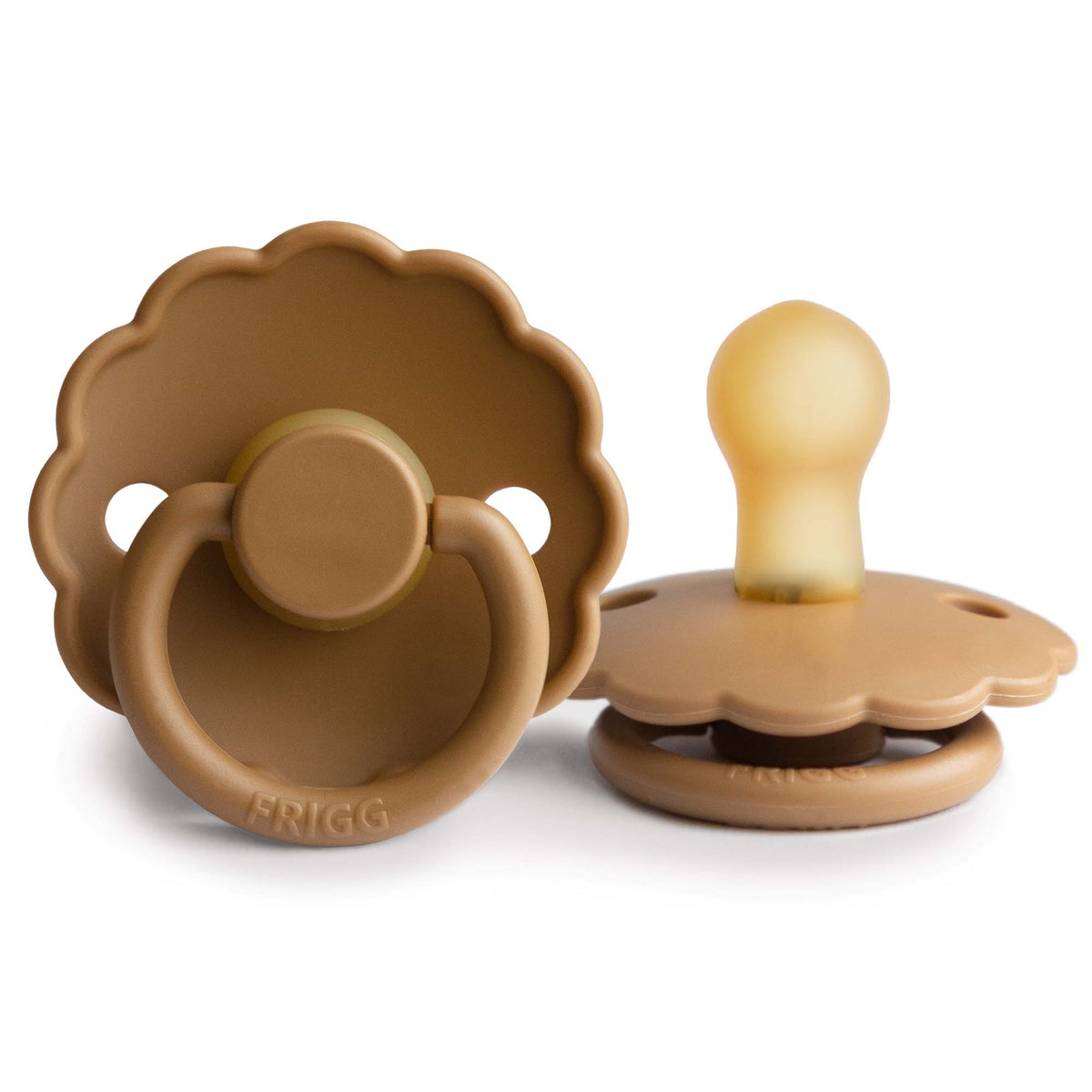 FRIGG natural rubber daisy pacifier