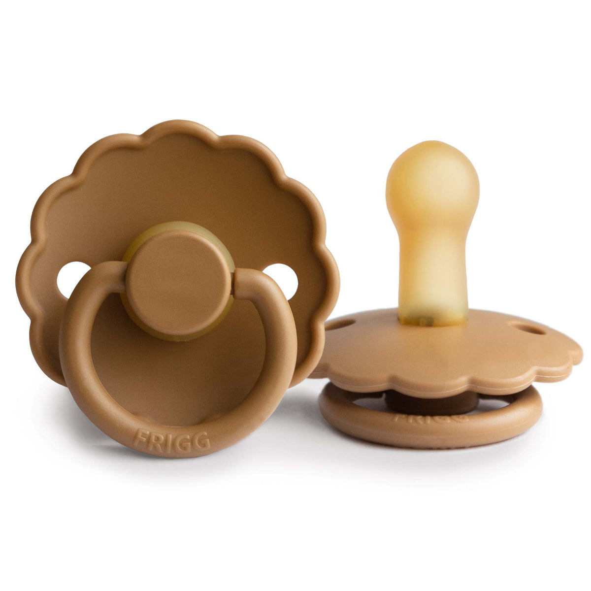 FRIGG natural rubber daisy pacifier