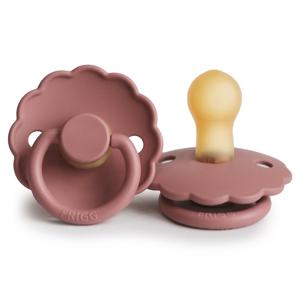 FRIGG natural rubber daisy pacifier