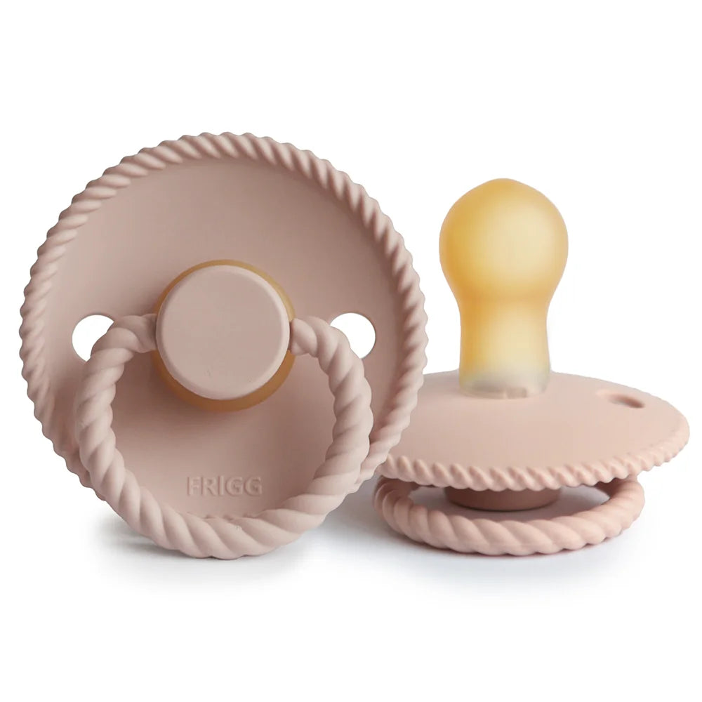 FRIGG natural rubber rope pacifier