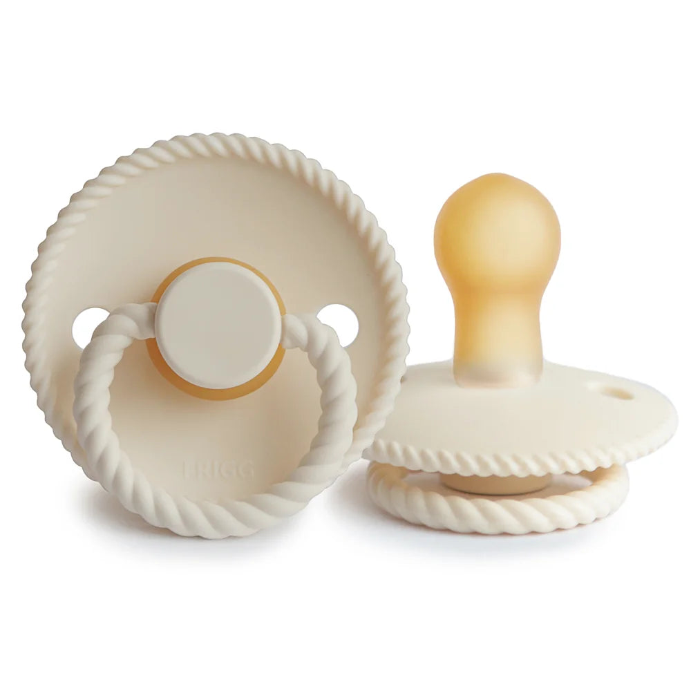FRIGG natural rubber rope pacifier