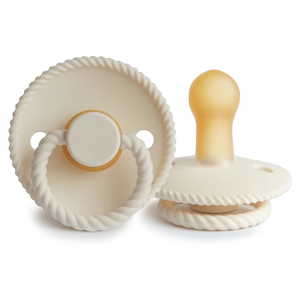 FRIGG natural rubber rope pacifier